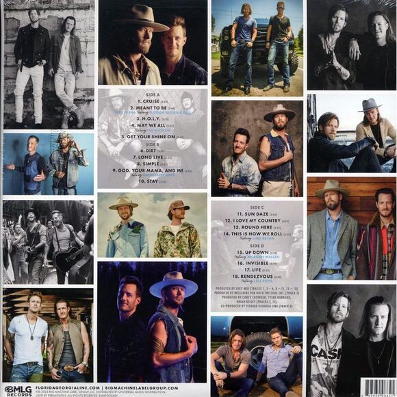 Florida Georgia Line - Greatest Hits (2xLP) (blue vinyl) - Vinyl LP - Picture 2 of 2